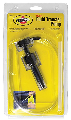 Bundle Set of Pennzoil Quart & Gallon Fluid Transfer Pumps Car Truck Motorcycle Boat RV