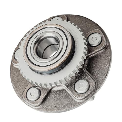 Detroit Axle - 2pc Rear Wheel Bearing Hubs Assembly for 2000-2003 Nissan Maxima, 2002-2004 Infiniti I35, 2000-2001 I30, 5-Lug w/ABS, Wheel Bearing Hub Assembly Replacement - style: 512203 x2/Pair