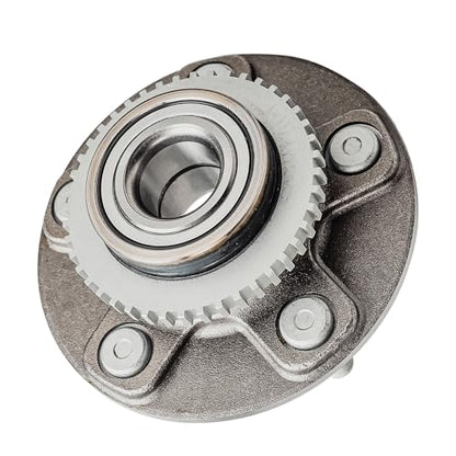 Detroit Axle - 2pc Rear Wheel Bearing Hubs Assembly for 2000-2003 Nissan Maxima, 2002-2004 Infiniti I35, 2000-2001 I30, 5-Lug w/ABS, Wheel Bearing Hub Assembly Replacement - style: 512203 x2/Pair