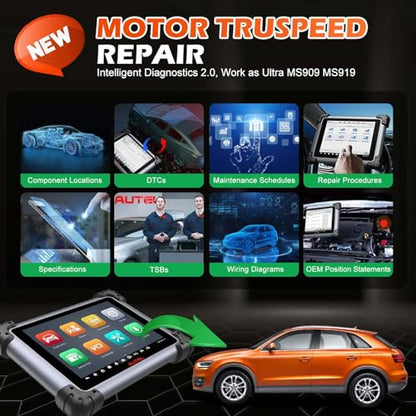 Autel MaxiSys Elite II Pro 2026 Diagnostic Scanner, J2534 ECU Programming Tool (As Ultra/MS908S PRO II), CAN FD & DoIP, Bidirectional Control, 150+ Car Brands, 40+ Services, 2-Year Free Updates