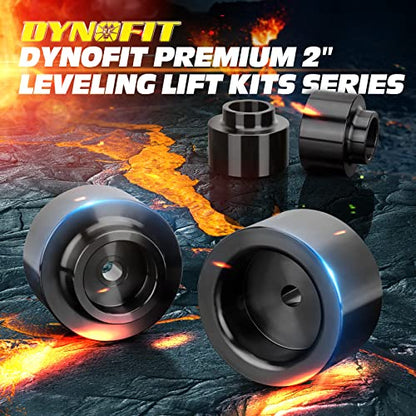 Dynofit 2" Rear Leveling Lift Kits for 2009-2026 Dodge Ram 1500 4WD 2WD, 2000-2020 Tahoe Suburban 1500, Raise 2 Inch Back Lift Spacers for Ram1500 4X4 Suspension - size: 0 inch Front + 2 inch Rear