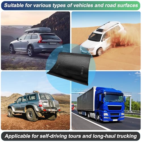 Wayona Rolling Creeper Mat 58"X27", Foldable Under Car Repair Mat for Mechanics, Automotive Creeper Mat with Storage Bag Gloves for Low Clearance, Uneven Roads, Long-Distance Trucks and All Terrains