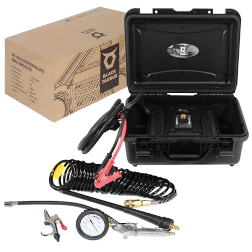 Portable Air Compressor – On‑Board & Offroad Tire Inflator for Cars, Trucks & 4×4 Vehicles – Automatic Pressure Control, High PSI & Dual‑Motor Options - (Twin Air Compressor 561B) - style: Twin Air Compressor 561B