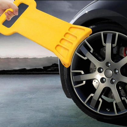 BTMIEY Universal Auto Tire Changer Clamp-Parts Tire Disassembly Removal Bead Rim-Clamp Drop Center Rim Run Flat Rim Clamp (Yellow)