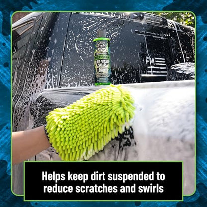 Chemical Guys, High Impact Deep Cleaning Car Wash Soap, High Suds, 64 oz | High-lubricity suds lift dirt and grime from paint, wheels and exterior, gentle in cannons or buckets, bubble gum scent - size: 64 Fl Oz (Pack of 1)