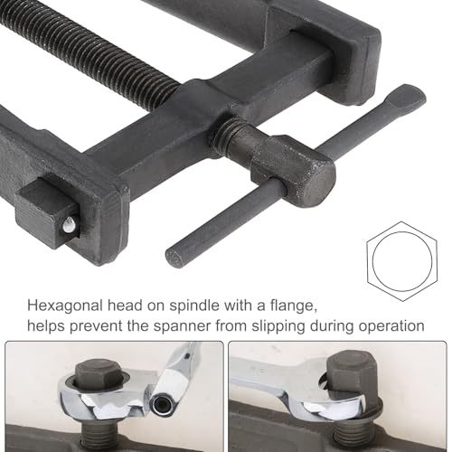 ChgImposs 2 Jaws Gear Puller, Adjustable Bearing Puller Gears, Internal External Removal Tool for Pulleys Flywheels Bearings Gears (6 INCH) - size: 6 INCH