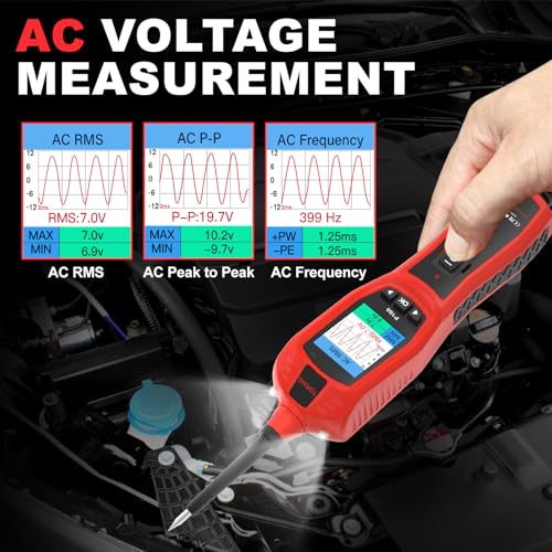 Circuit Breaker Finder Tool, Battery Tester, AC DC Voltage Tester, Fuel Injector Tester, 9V-30V Automotive Circuit Tester with 40FT Cable, P180 - style: P180