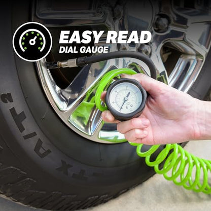 Slime 40026 2X Heavy Duty Direct Drive Tire Inflator
