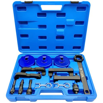 ZKTOOL Engine Camshaft Alignment Locking Timing Tool Kit Compatible with Audi VW 2.0, 2.4, 2.8, 3.0T, 3.2, 4.2, 5.2 Engine A4 A6 A6L A8 Q5 Q7 R8 Porsche 3.0T Engine, T40133, T40070, T10355, T40058 - size: Timing Tool Set