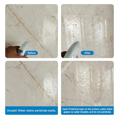 LOZLIN Polishing Paste, Granite Marble Quartz Countertop Scratch Remover, Stainless Steel Metal Repair Cream, High Gloss Mirror Finish for Home Stone Surface Renovation Care