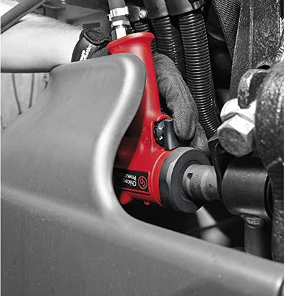 Chicago Pneumatic CP7732 1/2 Inch Air Impact Wrench, Steel Front Cover, Aluminum Body, Jumbo Hammer, One-Hand Operation, Max Torque Output 450 ft-lbs / 610 Nm, 9000 RPM - size: 1/2-Inch Drive