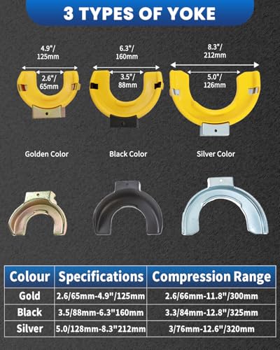 SIXIWANZI Spring Compressor Tool, Universal Coil Spring Compressor Tool | Heavy Duty