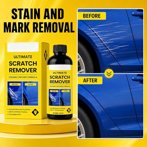2Set Nanopolix Car Scratch Remover,Nanopolix Scratch Remover,Quick Fix Removal Paste for Deep Scratches,Car Scratchs Repair Paste Deep Scratch,All Paint Colors Polishing Kit (10*Nano Cloth+2*Sponge)