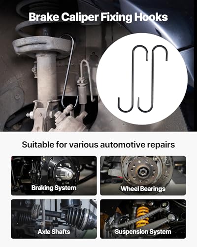 VEVOR Wheel Bearing Hub Removal Tool Kit, Compatible with All Axle Bolt Hubs 5, 6, 8 Lug Hubs Buster Puller, Universal Wheel Hub Shocker, Wheel Hub Buster Tool with Nuts & Washers for Sedan SUV Truck