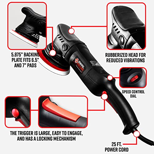 Adam's Polishes Swirl Killer 21mm Complete Polisher Kit (16 Item) - Orbital Polishing Paint Correcting Buffer Tool | Car Scratch Remover, Correcting Polish Black - size: Polishing Kit (16 Items)