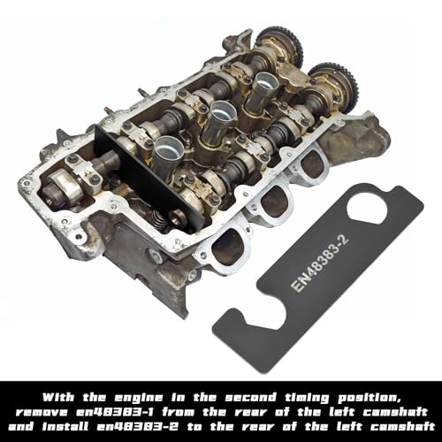 3Pcs Camshaft Retaining Aligning Tool Kit, Compatible with GM Opel Saab Cadillac Buick Chevrolet 2.8L 3.0L 3.6L Engine, Replace EN-48383 EN-46105 - size: 3pcs with case