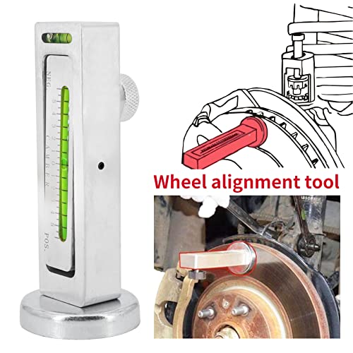 KIPA Adjustable Gauge Tool Camber Castor Strut Wheel Alignment Tool for Truck Car RV Tire Repair, New Top Strong Absorb, Ingenious Design, Practical