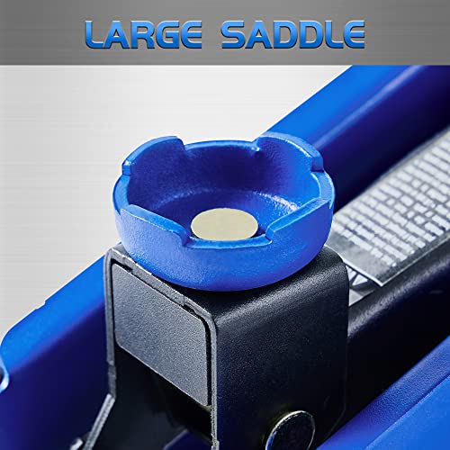 TONDA Floor Jack, Hydraulic Car Jack, Blue | 3,800 lb Capacity - color: 2T Blue