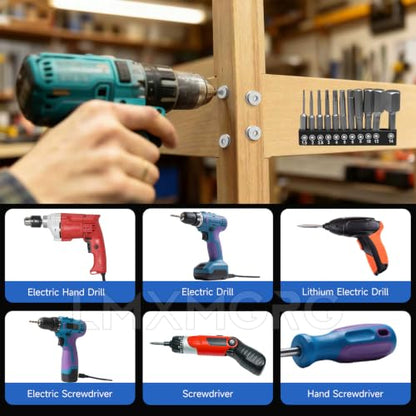 11PCS Hex Head Allen Wrench Drill Bit Set,Metric Hex Bit Set,1/4 Inch Square Shank Impact CNC Machined Screwdriver Bits(50mm) - color: 11pcs Hex Head