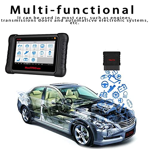 Autel MaxiVCI VCI Mini Wireless Bluetooth Diagnostic Vehicle Communication Interface Connector Compact Auto OBD2 Scanner for MK808BT MK808TS MX808TS MP808TS TS608 MS906S Oil Reset EPB BMS SAS TPMS