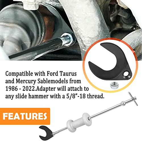 Inner CV Axle Removal Tool Set & Front Wheel Drive Axle Puller for Use on Front Wheel Drive Vehicles,Front Wheel Drive Fork Joint Shaft,CV Axle Puller-Remove Most Vehicles’ Half-Shaft Drive Axles