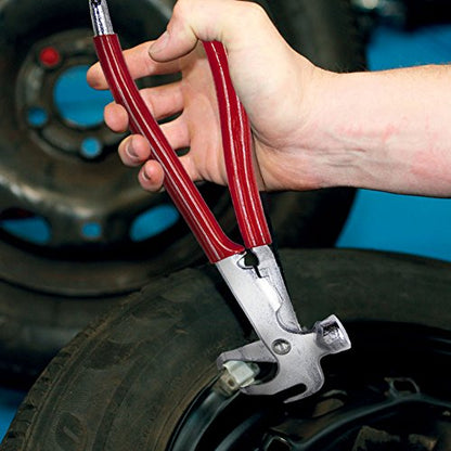 CKAuto Wheel Balancing Weight Plier Hammer Tool, Wheel Weights Clip On - size: Wheel Weight Hammer