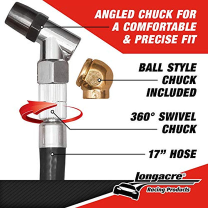 Longacre 52-53003 Semi Pro Digital Tire Pressure Gauge, 0-60