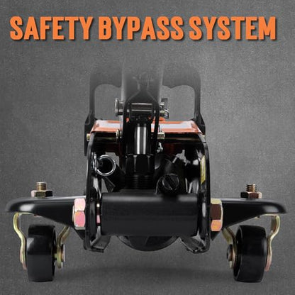 Tonda Floor Jack, Hydraulic Portable Car Jack, 2 Ton (3,800 lb) Capacity, Black - color: 2T Black