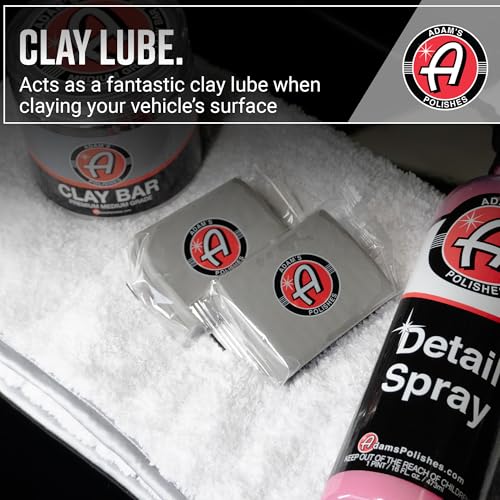 Adam's Detail Spray (2-Pack) - Quick Waterless Detailer Spray for Car Detailing, Washing, Polishing & Vehicle Claying - size: 16 fl. oz (2 Pack)