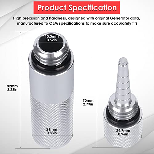 for Honda EU1000i EU2000i EU3000i Handi Generator Mess Free Oil Change Funnel & Magnetic Oil Dipstick Complete Kit