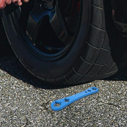DECHOUS Oil Pan Screw Removal Tool with High Manganese Steel Construction, Compact and Easy to Use Spreader Socket Wrench Set for Car Oil Drain Plug Repair, Blue Handheld Automotive Tool