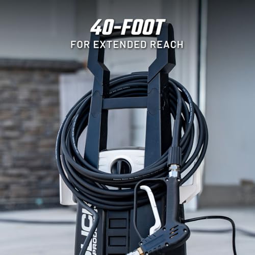 Slick Products Foam Cannon Pro Kit with 64oz Off-Road Wash, Swivel Pressure Washer Gun and 40ft Flex Hose – High-Pressure Foam Cleaning System for Cars, Trucks, ATVs & UTVs