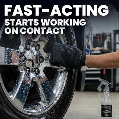 LANE'S New Aluminum Car Wheel Cleaner and Brightener | 32oz (Pack of 2) | Acid Rim Cleaner, Shines & Eliminates Hard Scrubbing | Brake Dust, Oxidation & Rust Remover for Cars, SUVs, Trucks, and More - size: 32 Fl Oz (Pack of 2)