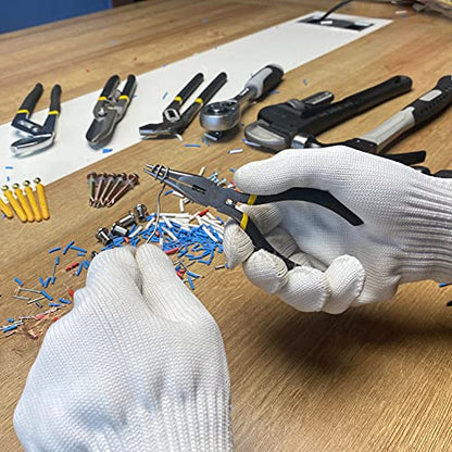 BOOSDEN 5 Pack Small Needle Nose Pliers Jewelry Pliers 5 Inch | Jewelry Making, Spring Loaded, Electronics, Tiny Mini Needle Nose Plier with Wire Cutter Bulk Serrated Edge Micro - size: 5" (5 Pack)
