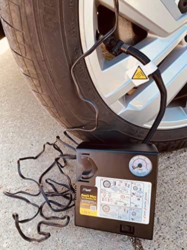 AIRMAN Flat Tire Repair Kit - ResQ Max Tire Mobility Kit Inflator 2.0 with Valve Through Sealant - Great for SUV, Pick-Up Mini Van Crossover Vehicles and More - size: Standard