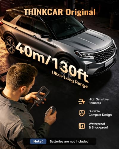 Thinkscan 672 All System OBD2 Scanner Diagnostic Tool+THINKCAR TKEY101 Key Fob Replacement Kits for Vehicles