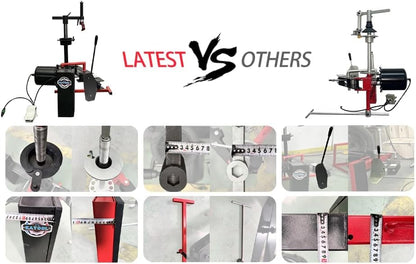 Tire Changer Machine Tire Machine Portable Hand Bead Breaker Wheel Mounting Tool Easy to Operate KT-1030