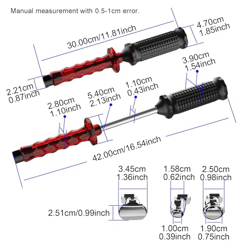 WOYO PDR Kits, Slide Hammer Puller Dent Removal Tool with 3 Pieces Tabs, Include Cold Glue for Steel, Aluminum, Other Metal Auto Body, New Car Dent Repair Tool