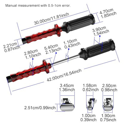 WOYO PDR Kits, Slide Hammer Puller Dent Removal Tool with 3 Pieces Tabs, Include Cold Glue for Steel, Aluminum, Other Metal Auto Body, New Car Dent Repair Tool