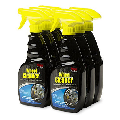 Stoner Car Care 92207-6PK Wheel Cleaner Spray Foaming Gel with Unbeatable Performance, Dissolves Brake Dust, Safe for All Tires, Wheels, and Hubcaps, 16 Fl Oz, Pack of 6 - size: 16 Fl Oz (Pack of 6)