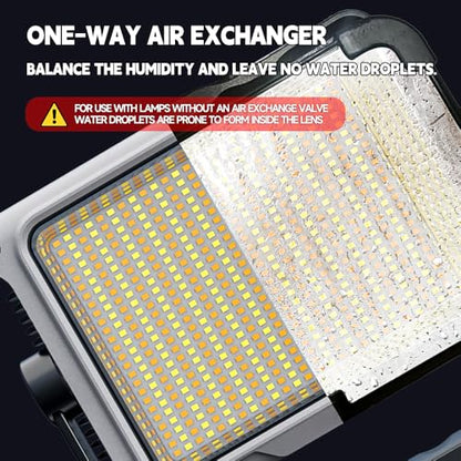 Sekrro P8 Rechargeable Magnetic Work Light, 3500LM LED Camping Lantern 20000mAh Battery, IP67 Waterproof, Stepless Dimming, Flood Light for Job Site, Emergency, Outdoor, Workshop