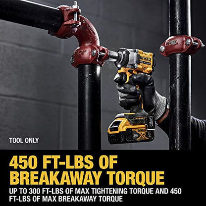 DEWALT ATOMIC 20V MAX 3/8 in. Cordless Impact Wrench (DCF923B) | Hog Ring Anvil, Tool Only