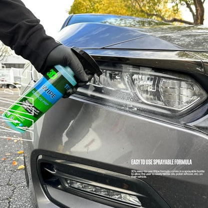 3D Wipe Ceramic Coating Surface Prep - Removes Excess Oils & Lubricants from Paint & Glass Prior to Ceramic Coating Application 1 Gallon - size: 128 Fl Oz (Pack of 1)