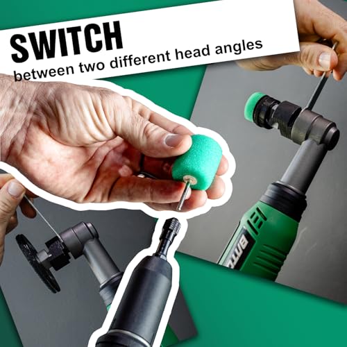 BATOCA S6 Mini Polisher Cordless Polisher for Car Detailing, 2x2.0Ah Batteries, 0mm Rotary Buffer, 3mm and 12mm Dual Action Polisher 1-3 Inch, 2 Different Speeds Heads Systems, 4.2k-21k or 1-5k RPM - size: Pro kit with 2 batteries