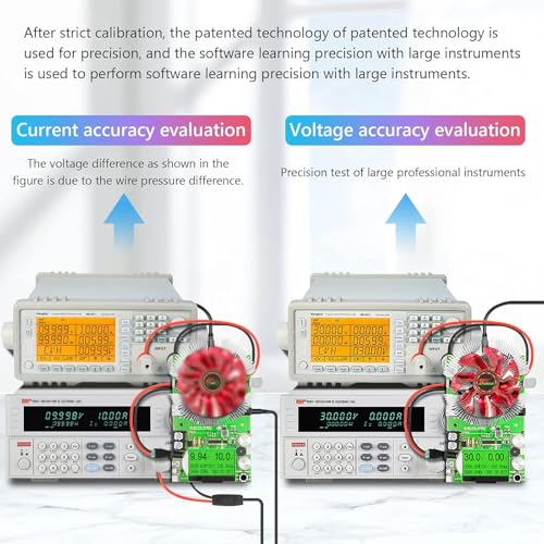 MakerHawk Electronic Load Tester - USB Load Tester 150W 200V 20A Resistor Adjustable Constant Current Battery Capacity Tester Module Intelligent Dischar