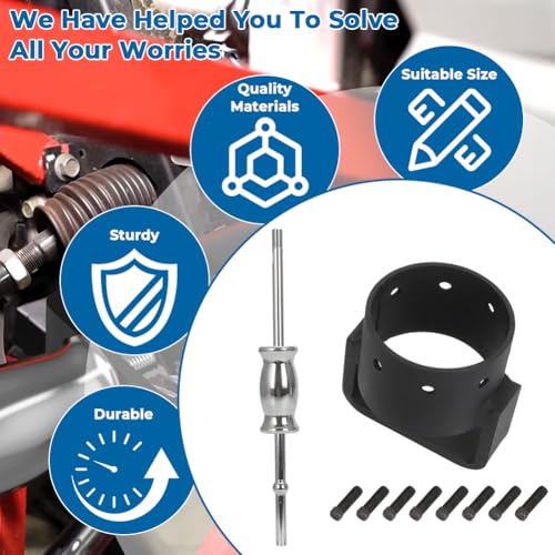 CV Axle Puller Tool 8 Bolt for Polaris RZR Can Am UTV ATV | 8 Bolt Hole Design, Heavy Duty Steel Construction, Removes Stubborn CV Joints And Axles, For Polaris RZR Can Am KRX UTV ATV