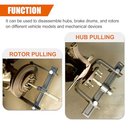 PSLER Hub Drum and Rotor Puller Kit Replace for 78830 for Car Repair | Fits 1-1/4 inch socket or 32mm wrench, heavy duty forged alloy, for car and truck maintenance, disassemble stuck hubs