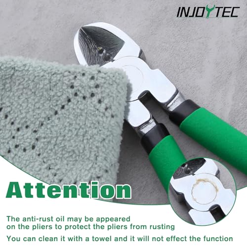 6Inch Diagonal Cutting Pliers Wire Cutters with Wire Stripping Holes Wire Stripper Wire Nippers Flush Cutters Cable Cutters Side Cutters Wire Snips for Cutting Floral Wires Electric Wires - style: Diagonal Pliers with Wire Stripping Holes