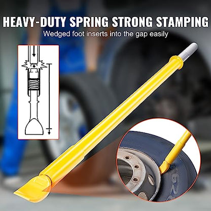VEVOR Tire Bead Breaker Slide Hammer, 46.3" Length Heavy Duty Steel Tire Bead Breaker, Portable Tire Changing Sliding Impact for Car Truck Trailer Tire Removal