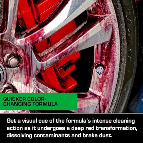 Ethos Wheel Cleaner - Car Wheel Cleaner Spray - Rim Cleaner Spray Brake Dust, Iron Remover - Color Change Technology - Professional Strength Formula (16 oz (2Pack)) - color: 16 oz (2-Pack)